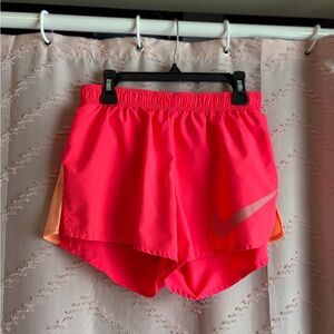 Nike Women's Bright Pink Athletic Shorts